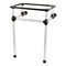 Fauceture VAH282033ORB 24" x 20-3/8" x 33-3/16" Acrylic Console Sink Legs, Bronze VAH282033ORB - alternate 1